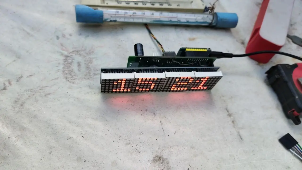 Mạch Điều Khiển Led Max7219 ESP