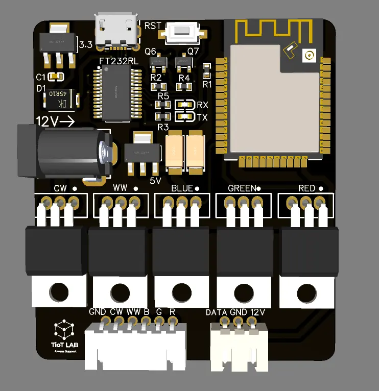 Mạch Điều khiển WLED ESP32